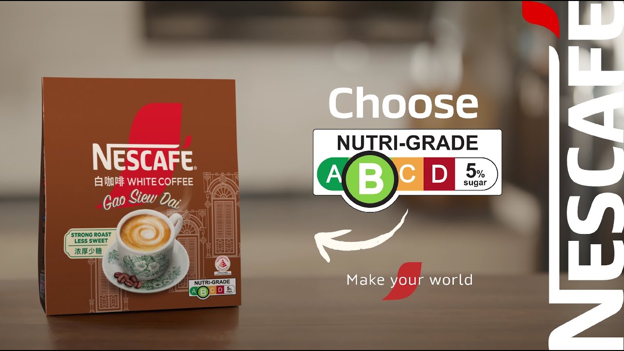 NESCAFÉ® White Coffee Gao Siew Dai - Now Nutri-Grade B!