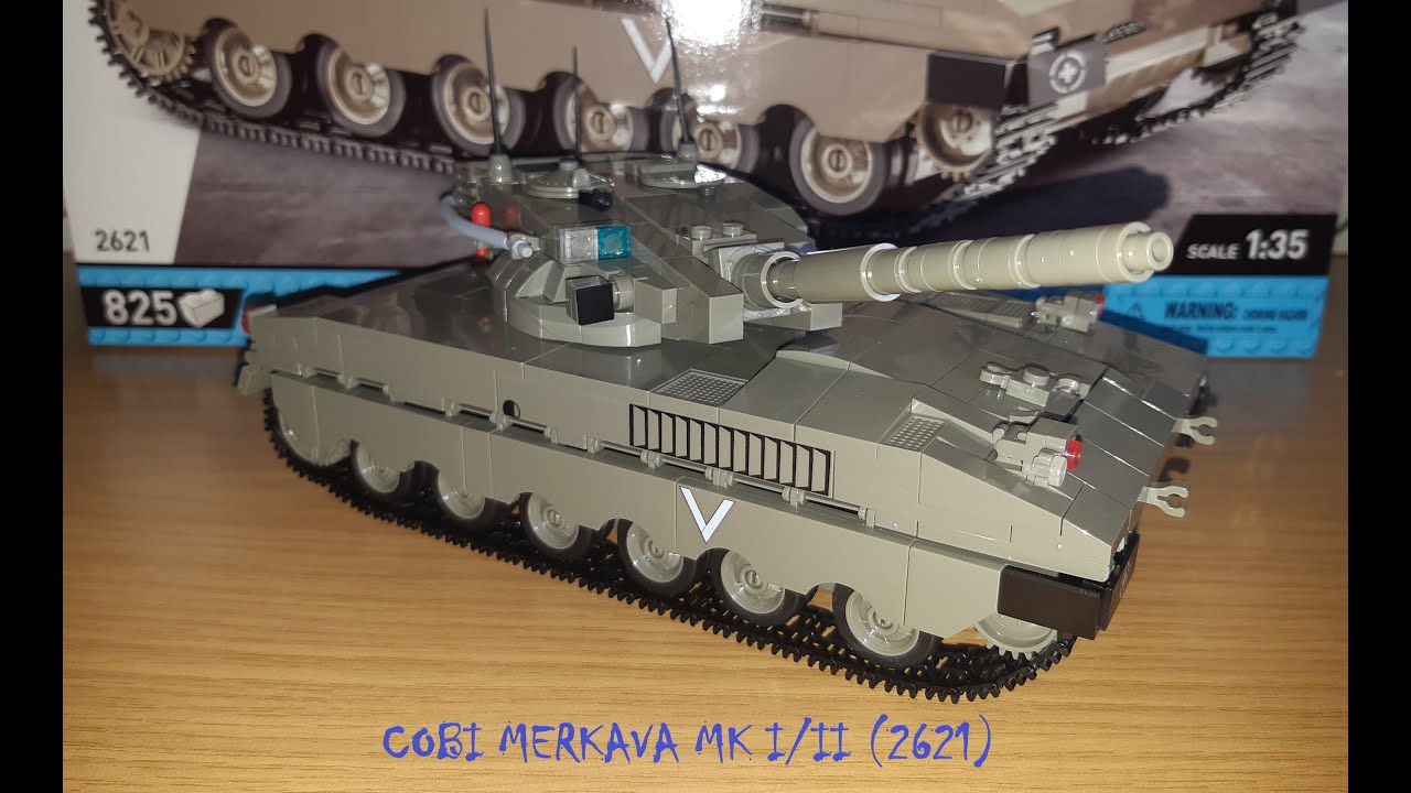 COBI 2621 - MERKAVA MK. I / II (Speed Build Review) - DE COBI 2621 - MERKAVA MK. I / II (Speed Build Review) - DE