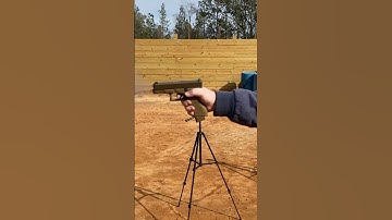 A slow Mo of a G flex, binary trigger, and how it actually works! #education #glock #9mm