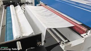 Lm - 1810 Double Head Inter Moving Fabric Laser Cutting Machine