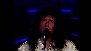 Video thumbnail of "Brian May Too Much Love Wille Kill You during Television show in Holland in 1992"