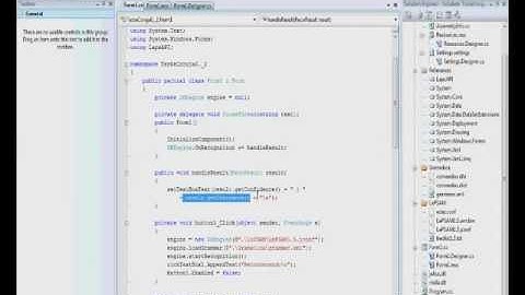 LaPS Video Lectures - Desenvolvimento de Aplicativos Usando Reconhecimento de Voz em .NET