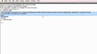 4.4 Opening and Reading Files - Introduction to Python Programming