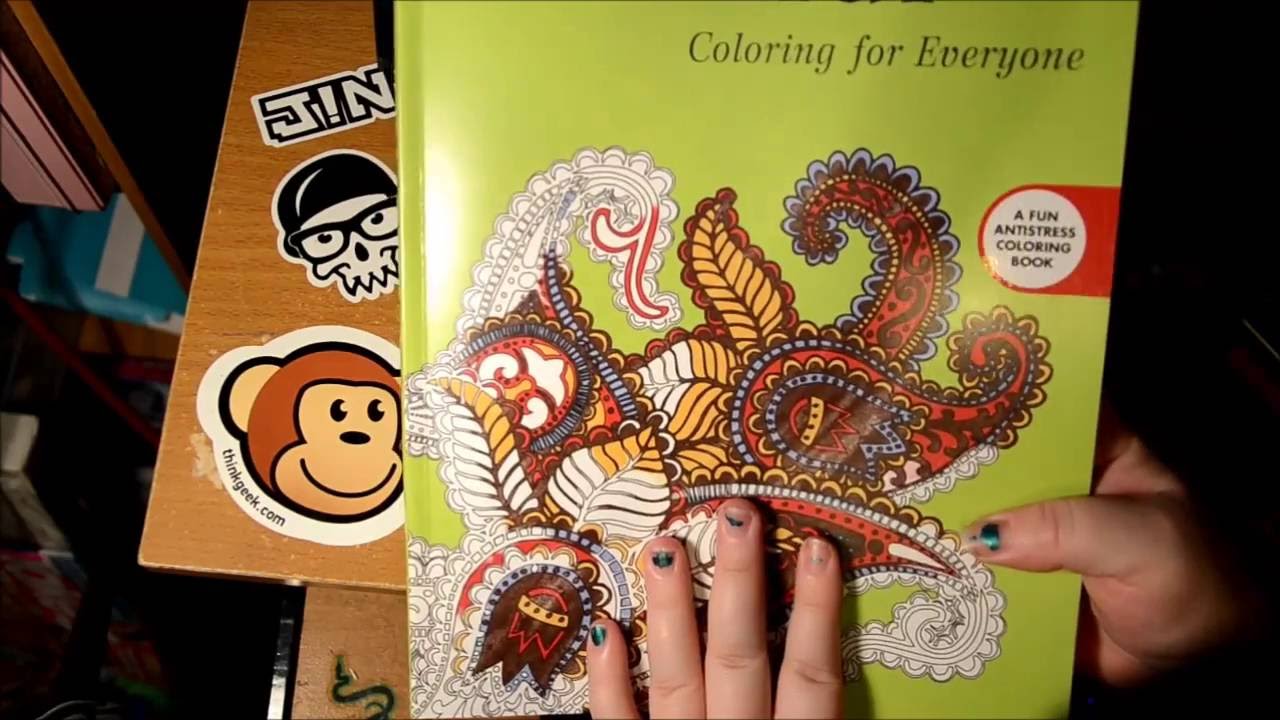 Colouring Book Review - Mehndi - YouTube