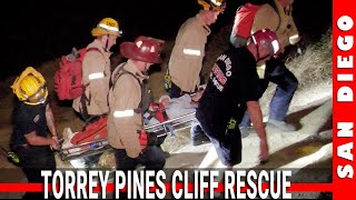 Cliff Rescue at Torrey Pines Gliderport | Torrey Pines | 20240703 (4K)
