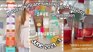 Preppy skincare tiktok compilations no.1 #preppy #viral #skincare