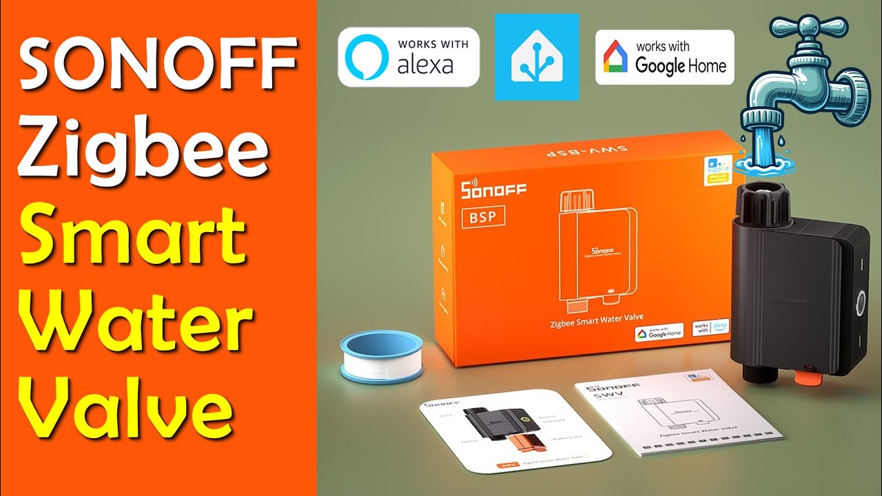 Sonoff Zigbee Smart Water Valve Review