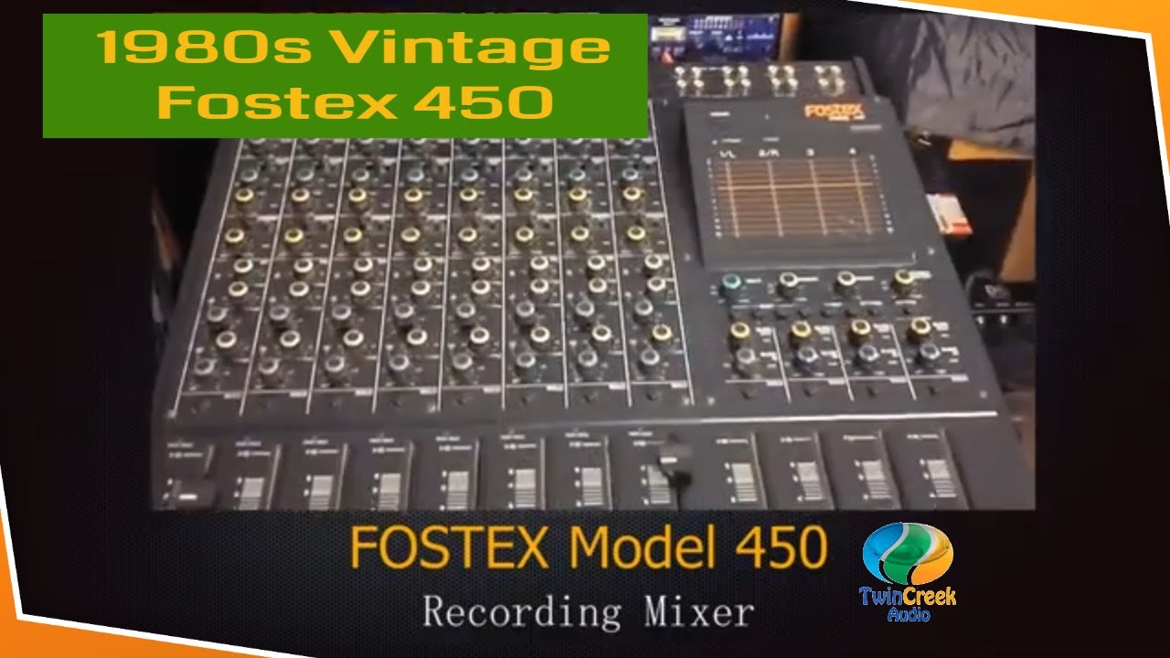 Fostex 450 Recording Mixer -