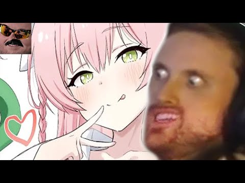 Forsen Reacts - little hanako (blue archive)