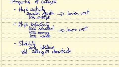 Introduction to Catalysis
