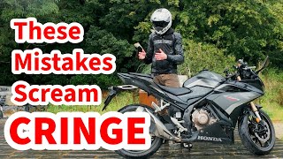 The Most Cringe Motorcycle Rider Mistakes Ranked