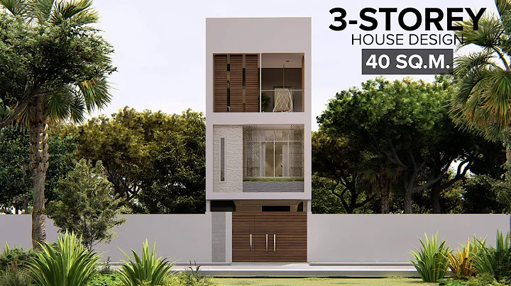 Three Storey House with Modern Design (40 sq.m.) - DayDayNews