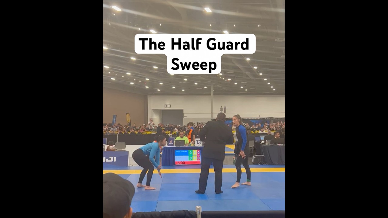 Half Guard Sweep NO GI - IBJJF CON NO GI 2024