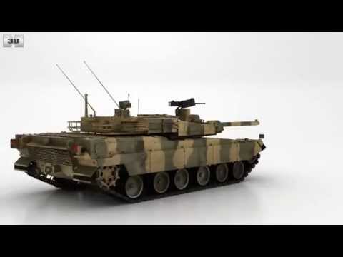 K2 Black Panther 3D model - Download Military on