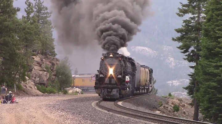 UP Big Boy 4014 on Donner Pass