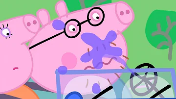 Peppa Pig in Hindi - The New Car -Nayi Gaadhi - हिंदी Kahaniya - Hindi Cartoons for Kids