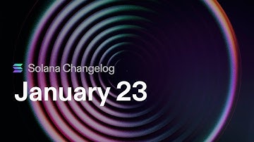 Solana Changelog Jan 23 - Token Extensions and Transaction Size Fees