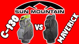 Best Cart Bags 2021  Sun Mountain C130 vs Sun Mountain Maverick