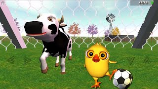 The New Soccer Game with the Bull and the Farm Tractor screenshot 4
