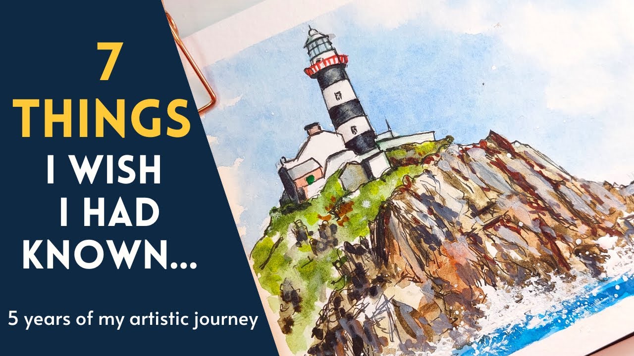 7 THINGS I wish I had known as a BEGINNER ARTIST - YouTube