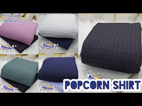 Popcorn Shirt design | Letest Popcorn shirt design | Popcorn shirt for men 2023 | popcorn fabric