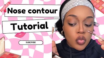 Learning How to Contour My Nose for the First Time | Beginner Makeup Tutorial