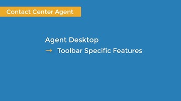 VoIPco Contact Center Agent Toolbar Features