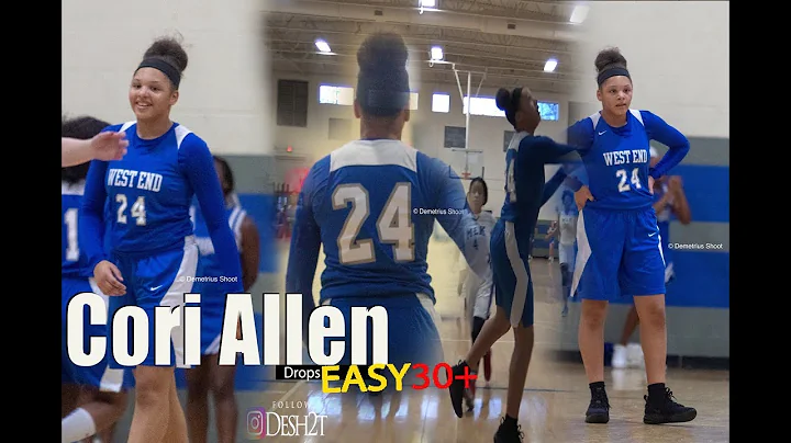 Tennessee's Cori Allen 23' Drops easy 30+