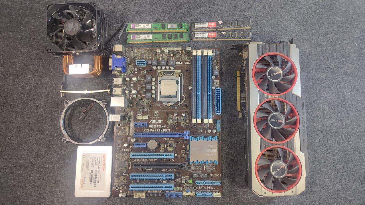 E3 1230 v2 and R9 370 low budget PC build