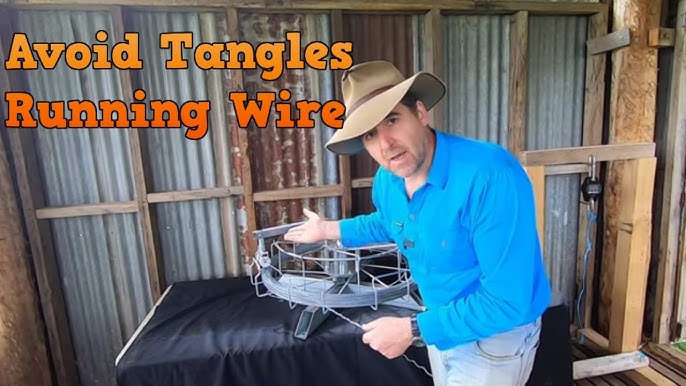 How To Install High Tensile Wire on a Spinning Jenny 