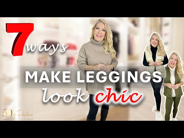 How to Make Leggings Look Chic and Not Cheap – Glam Radar - GlamRadar