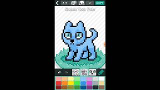 Pixel Petz Preview (iOS/Android app) screenshot 1