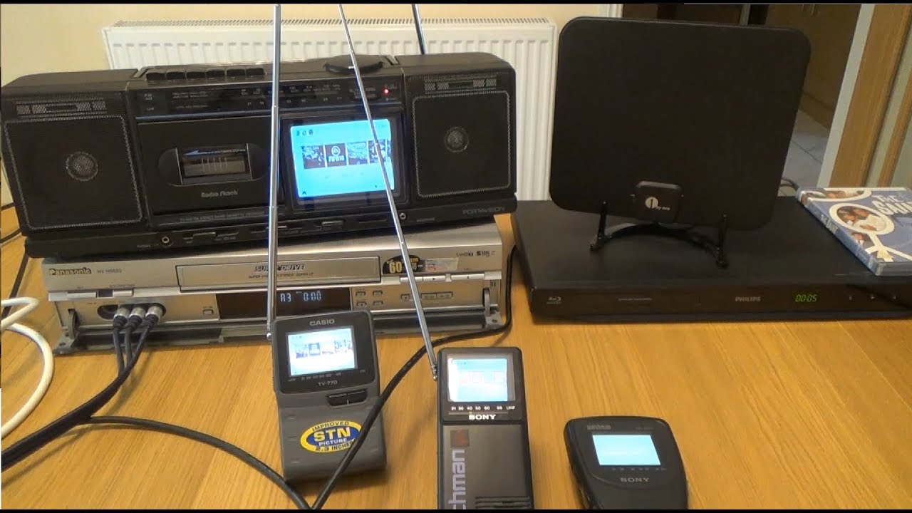 1980s1990s Pocket Televisions working in 2018 YouTube