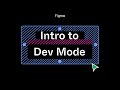 Figma tutorial intro to dev mode