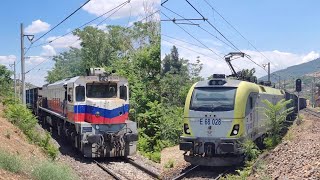 Tcdd De 33076 Yük Treni + Arka Ranfor E 68028