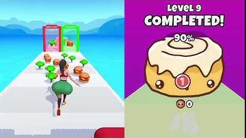 Twerk Race 3D 🆚 Food Run Android IOS New 2025 Update Levels Big Gameplay HR4