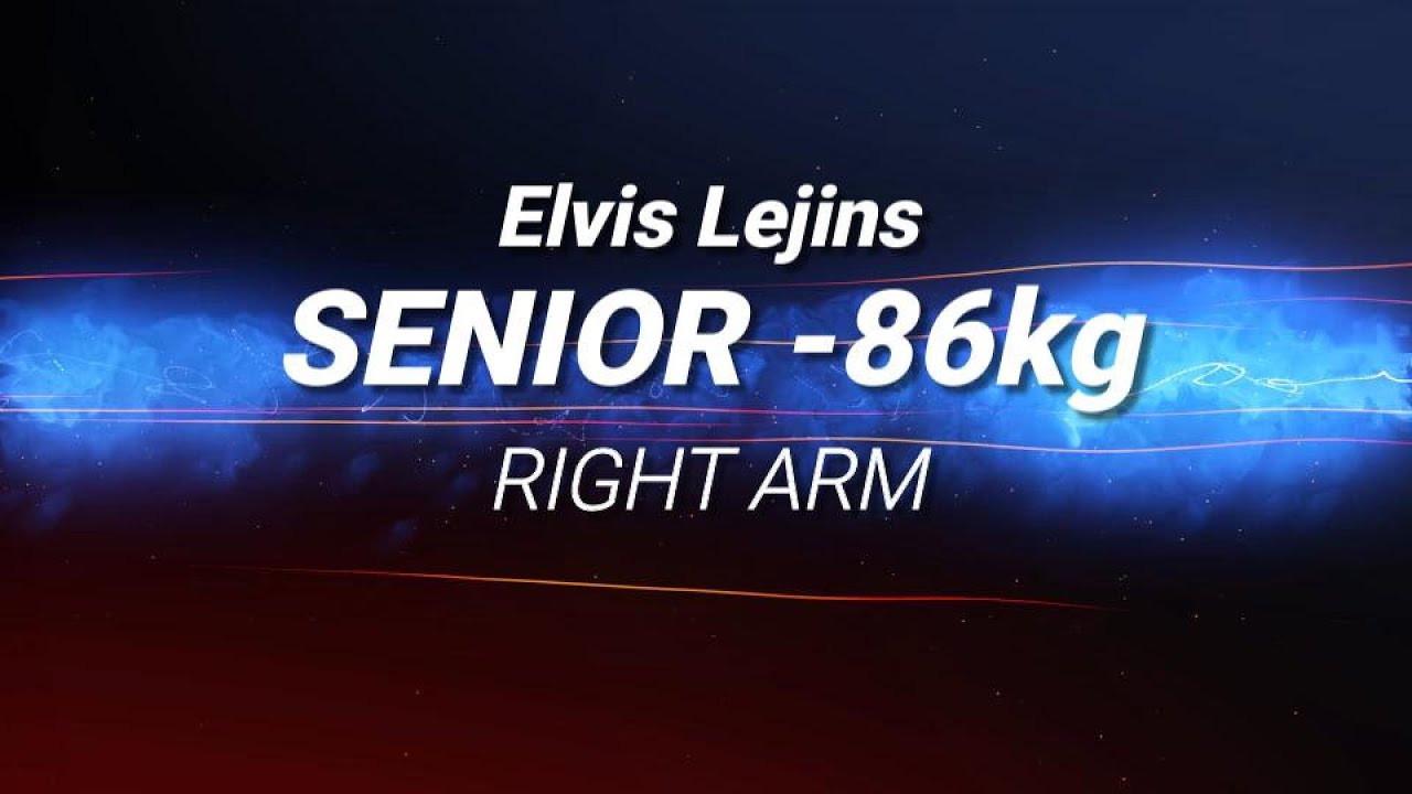 ELVIS LEJINS - SENIOR -86KG @ SWEDISH ARMWRESTLING CHAMPIONSHIPS 2023