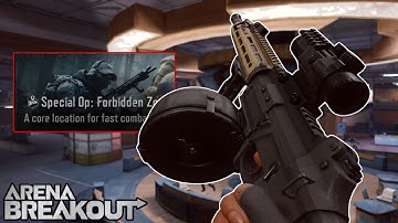 New Spec Ops mode Forbidden zone | Arena Breakout