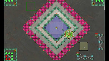 Pyramid Custom Map in Creeper World