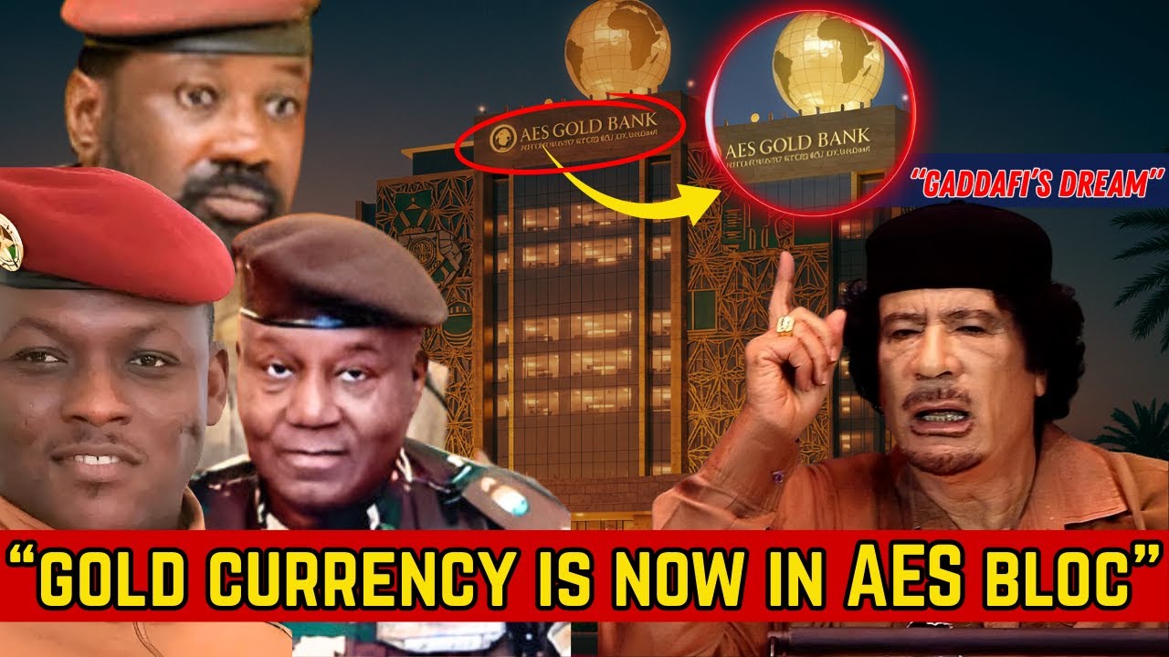 Traoré Just Launched Gold-Backed African Currency — AES Ditches CFA, West in Shock