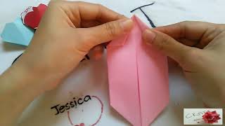 3D сердечко-оригами