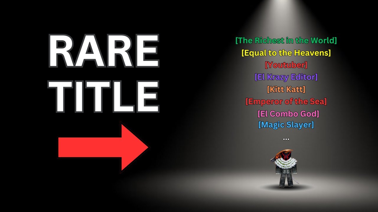 Unlocking Blox Fruits RAREST Titles