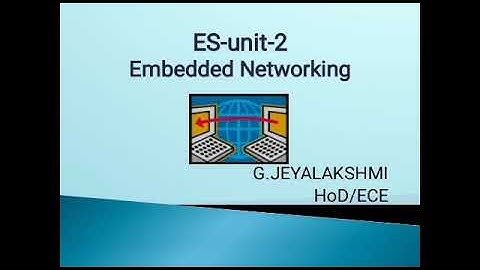 Embedded systems EE8691 unit 2