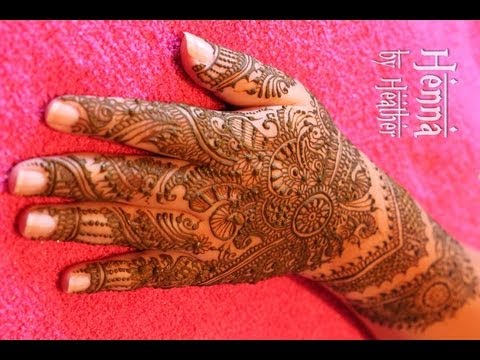 Intricate Indian Bridal Mehndi - Henna Video - YouTube