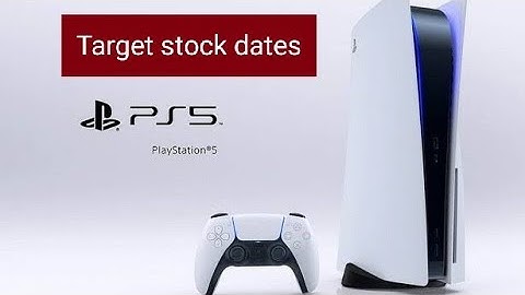 ps5 target restock dates confirmed