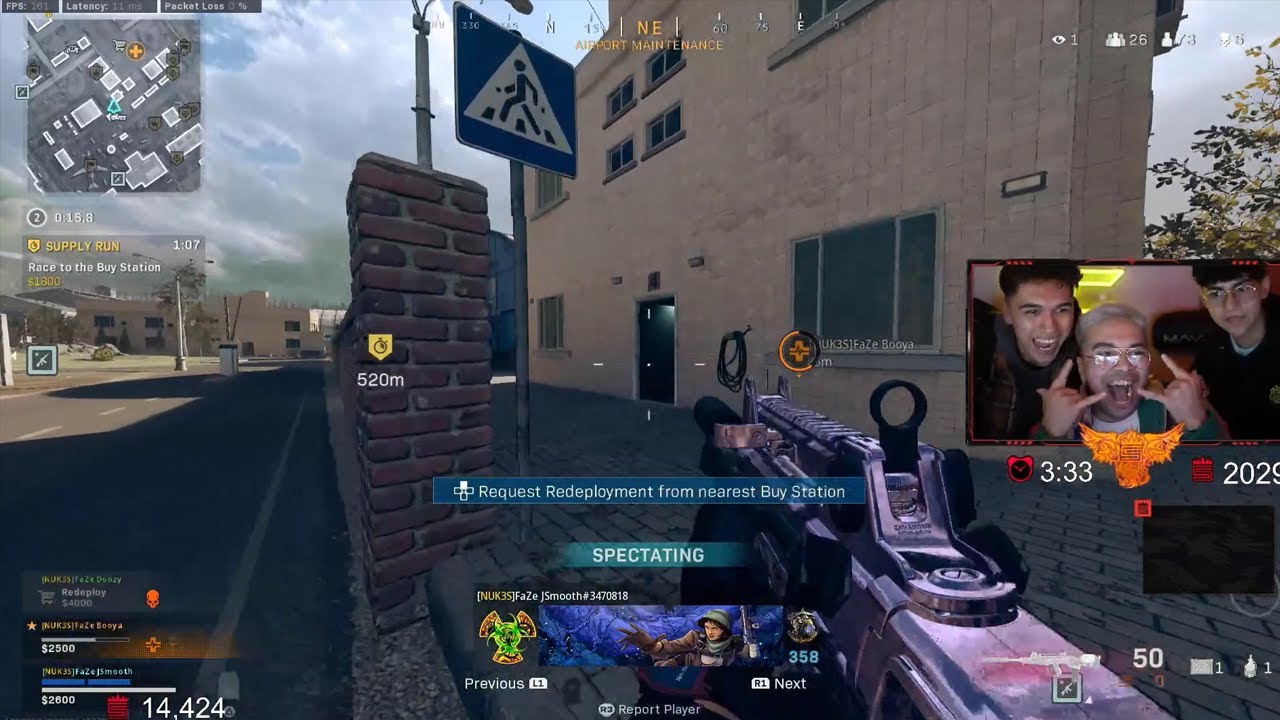 BAKA BROS VISIT THE FAZE NUKE SQUAD HOUSE | BEST WARZONE MOMENTS & CLIPS