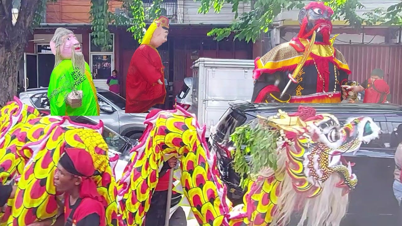 KETEMU KIRAB ULANG TAHUN DEWA DI PECINAN SEMARANG - ADA BARONGSAI DAN LIONGNYA!