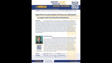 006 | Devansh Jalota (Algorithmic Sustainability for Resource Allocation)