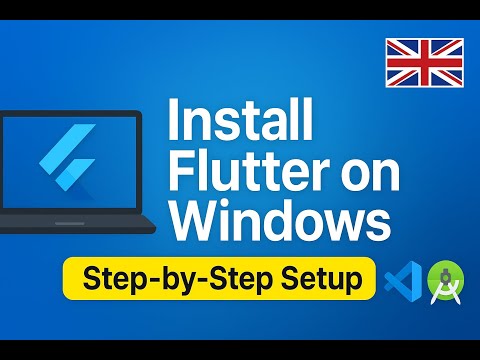 How to Install Flutter on Windows 💻 | Complete Setup in 10 Minutes | Android Studio + VS Code