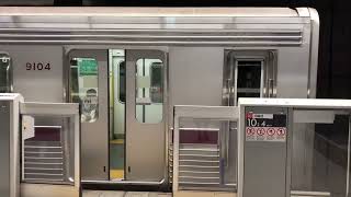 東武9000系9104F 急行元町・中華街行き みなとみらい発車 2022/06/02